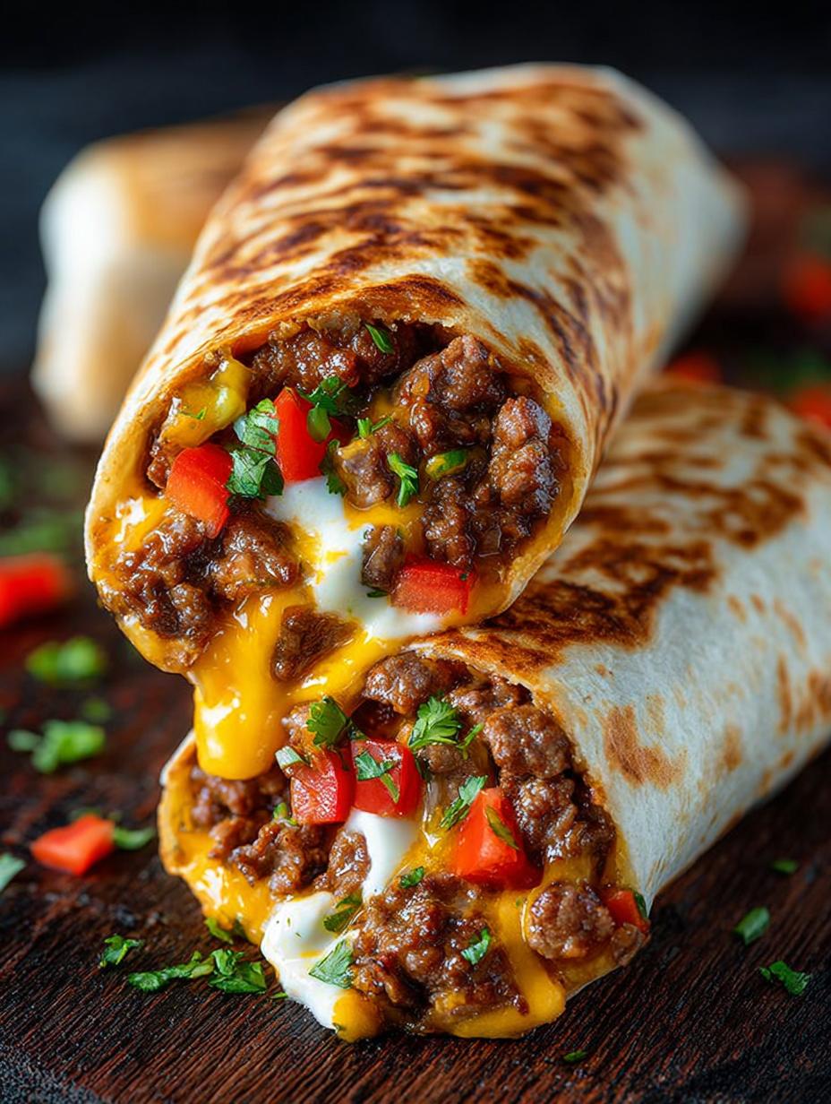 Delicious Beefy Melt Burrito Recipe for Taco Lovers - Beefy Melt Burrito - main visual representation