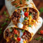 Beefy Melt Burrito