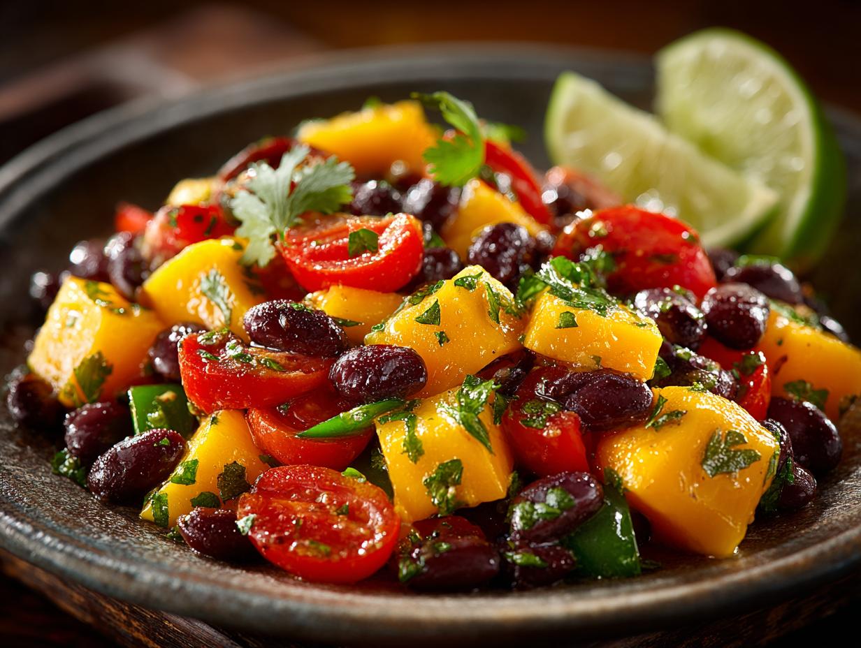 Black Bean Mango Salad