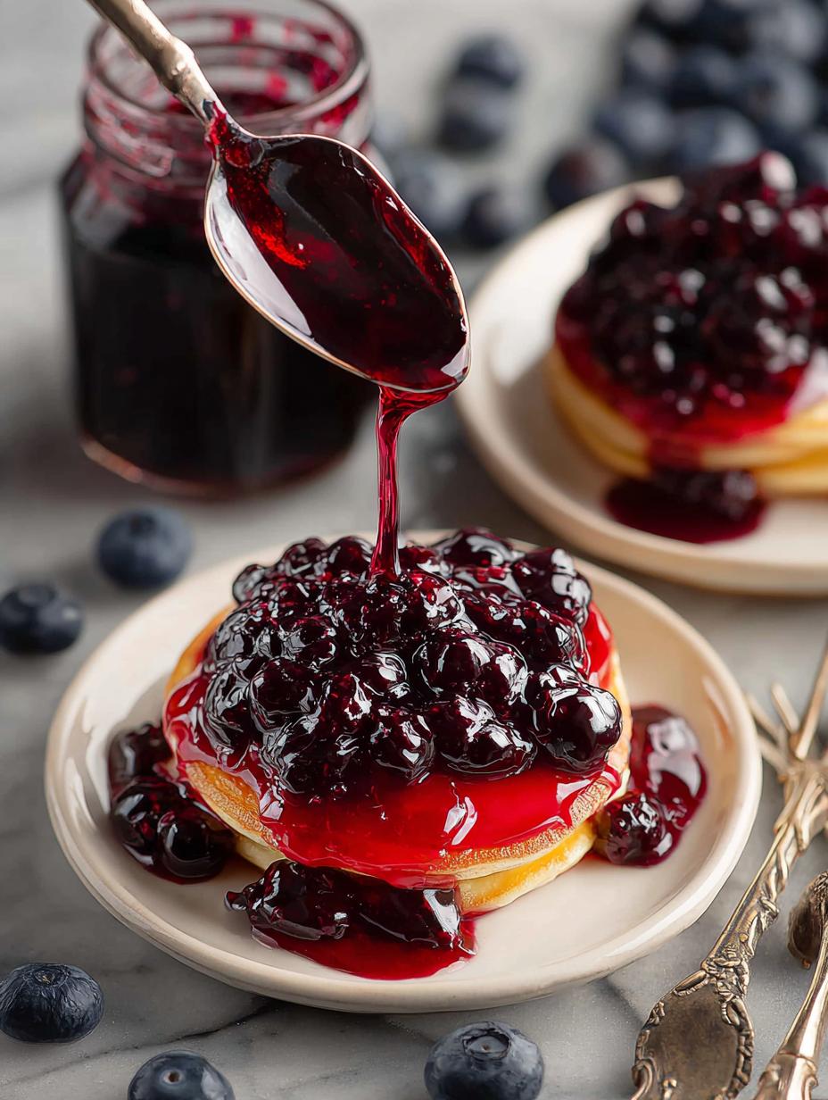 Homemade Blueberry Syrup: 5 Reasons to Love This Recipe - Blueberry Syrup - additional detail
