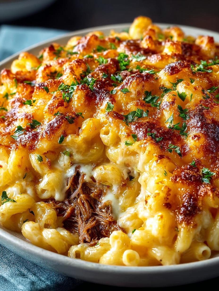 Brisket Mac Cheese: The Ultimate Comfort Food Delight - Brisket Mac Cheese - main visual representation
