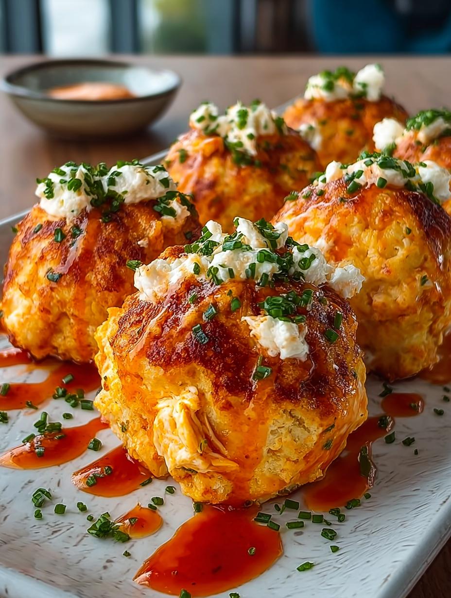 Delicious Buffalo Chicken Bombs Recipe for Game Day 4 Delicious Buffalo Chicken Bombs Recipe for Game Day - Buffalo Chicken Bombs - main visual representation