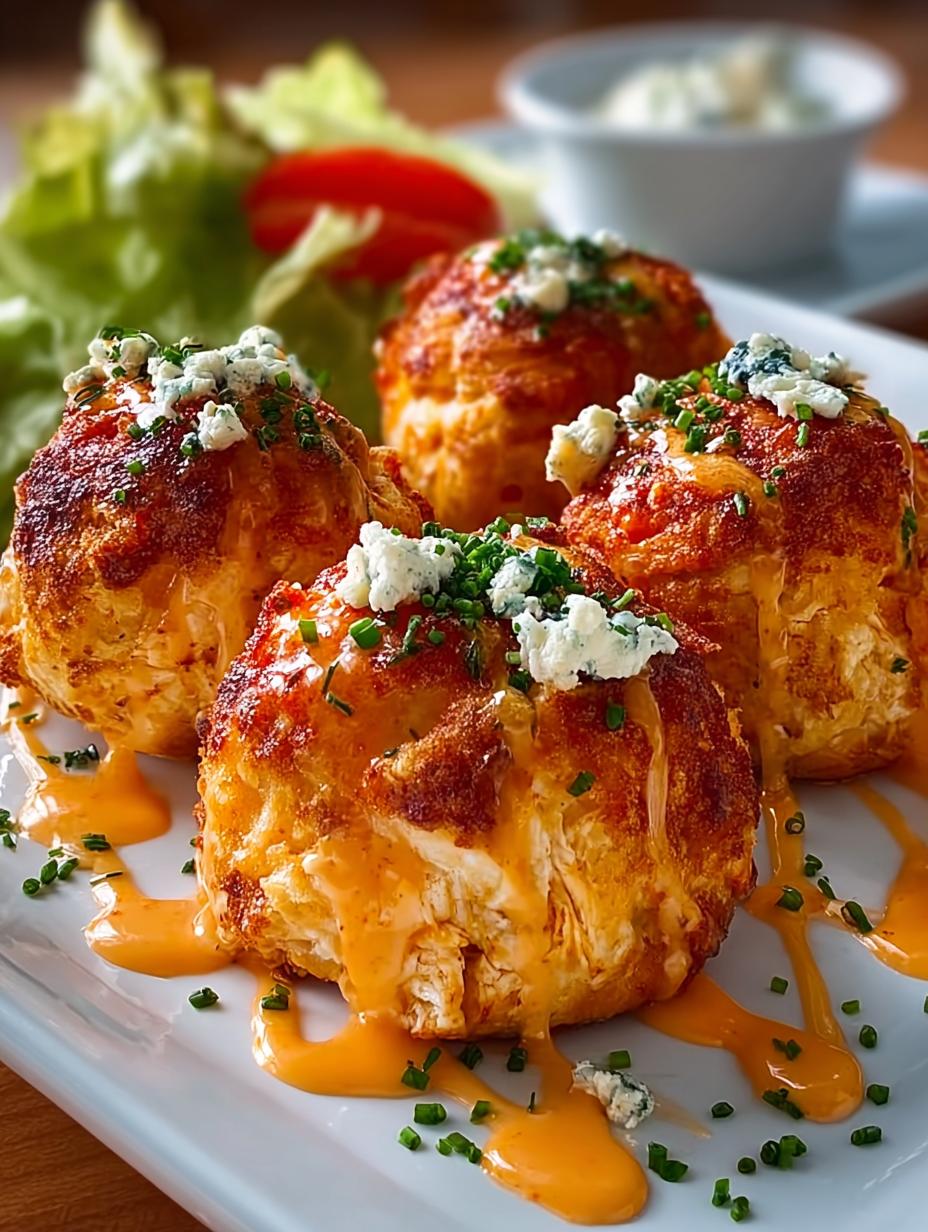 Buffalo Chicken Bombs