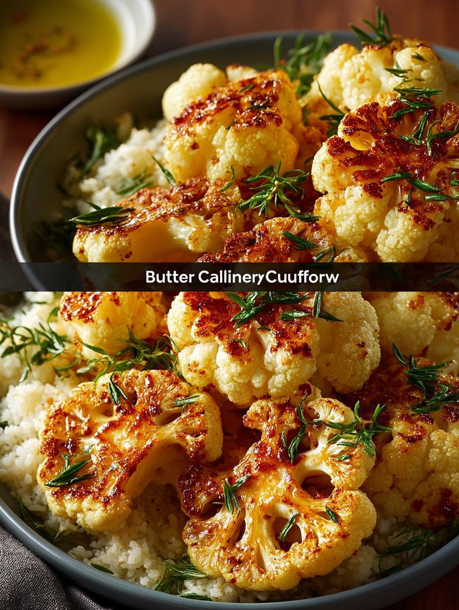 Butter Cauliflower Vegetarian Butter: 5 Rich Variations - Butter Cauliflower Vegetarian Butter - additional detail