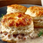 Buttermilk Biscuits with Sausage