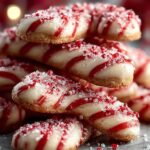 Candy Cane Shaped Cookies