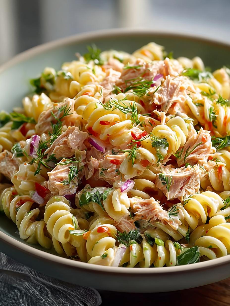 Canned Salmon Pasta Salad: 5 Reasons to Love This Dish - Canned Salmon Pasta Salad - main visual representation
