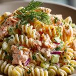 Canned Salmon Pasta Salad