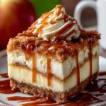 Caramel Apple Cheesecake Bars