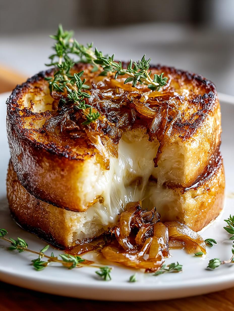 Caramelized Onion Apple Grilled