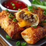 Cheeseburger Eggrolls