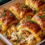 Cheesy Chicken Crescent Rolls