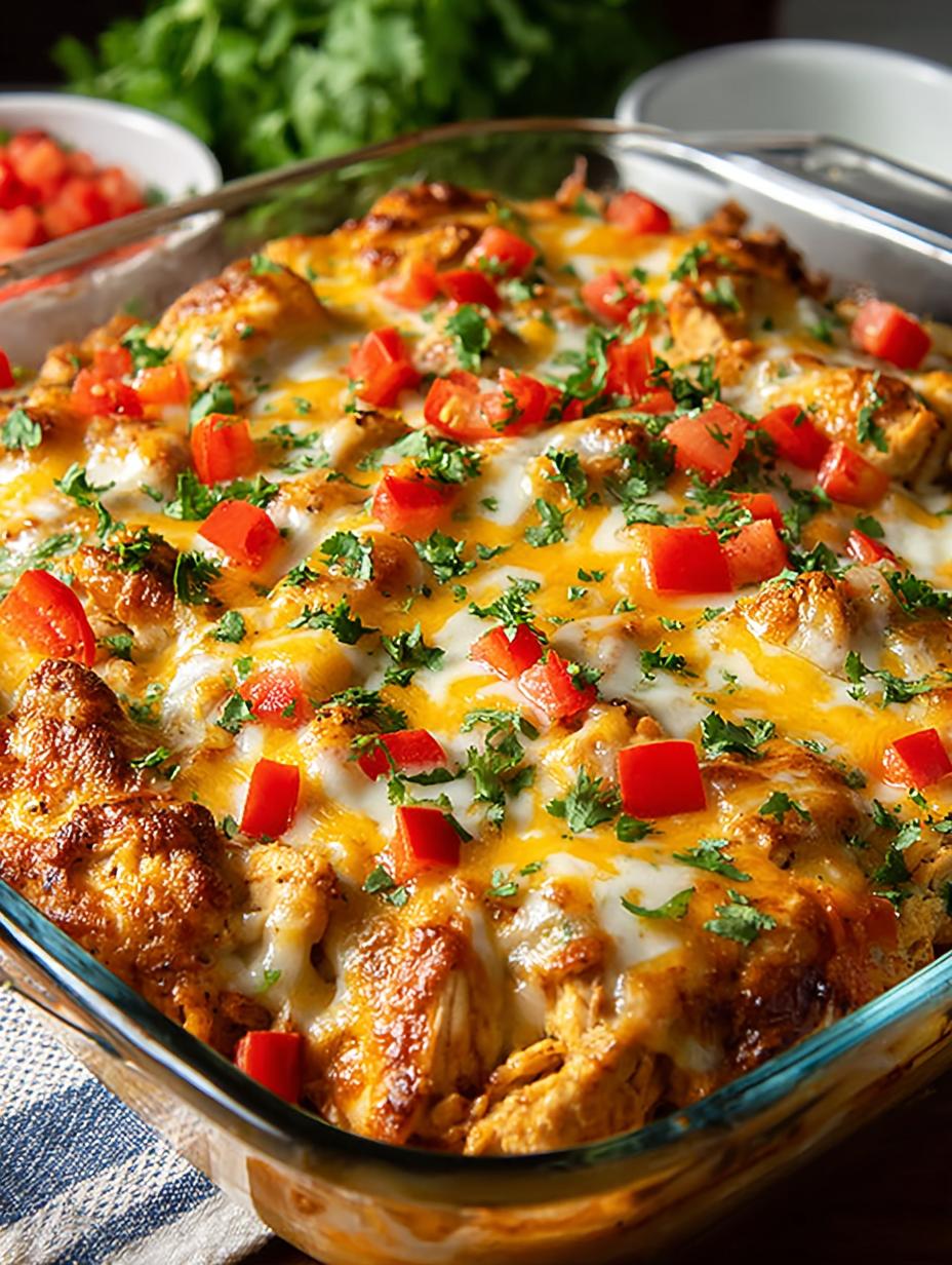 Cheesy Chicken Fajita Casserole: 5 Reasons to Love It - Cheesy Chicken Fajita Casserole - main visual representation