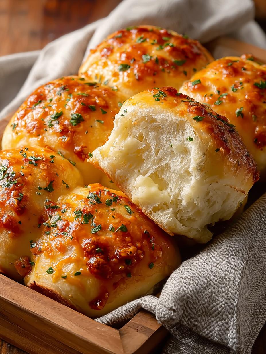 Cheesy Garlic Dinner Rolls: 12 Irresistible Delights - Cheesy Garlic Dinner Rolls - additional detail