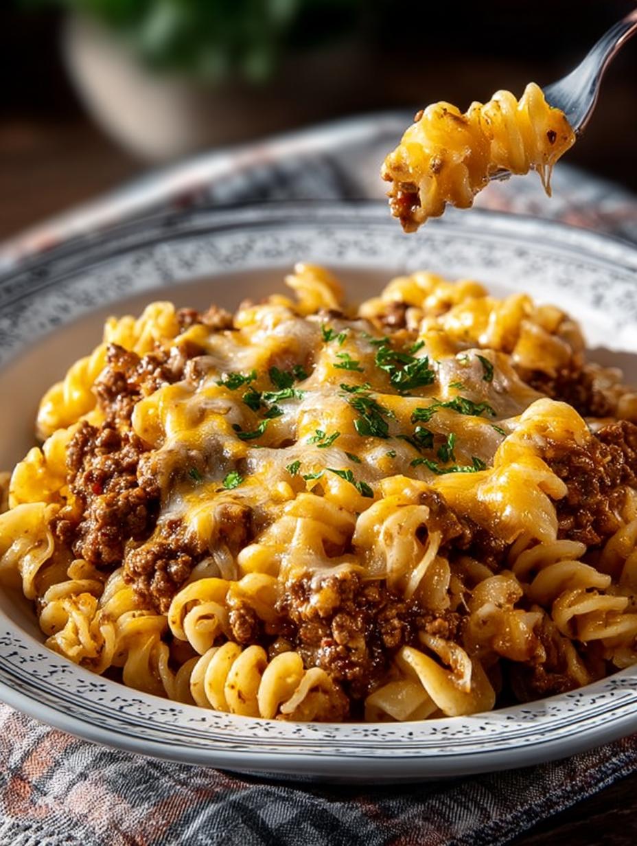 Cheesy Sloppy Cheeseburger Pasta: 5 Comforting Secrets - Cheesy Sloppy Cheeseburger Pasta - main visual representation