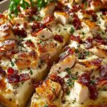 Chicken Bacon Ranch Pizza
