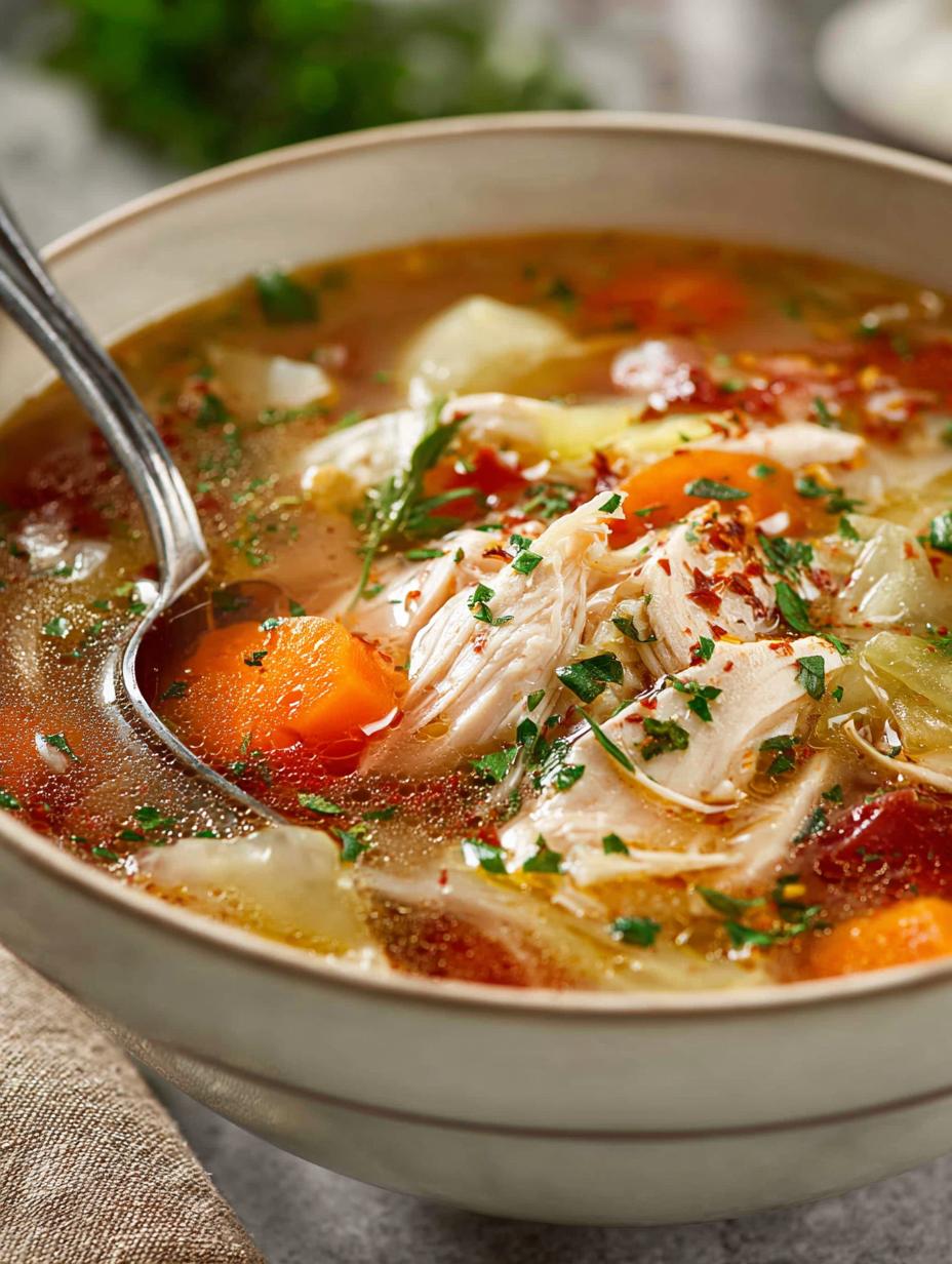 Chicken Cabbage Soup
