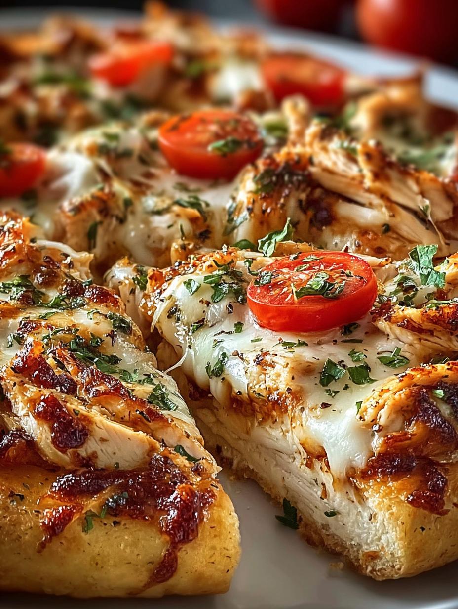 Chicken Crust Pizza
