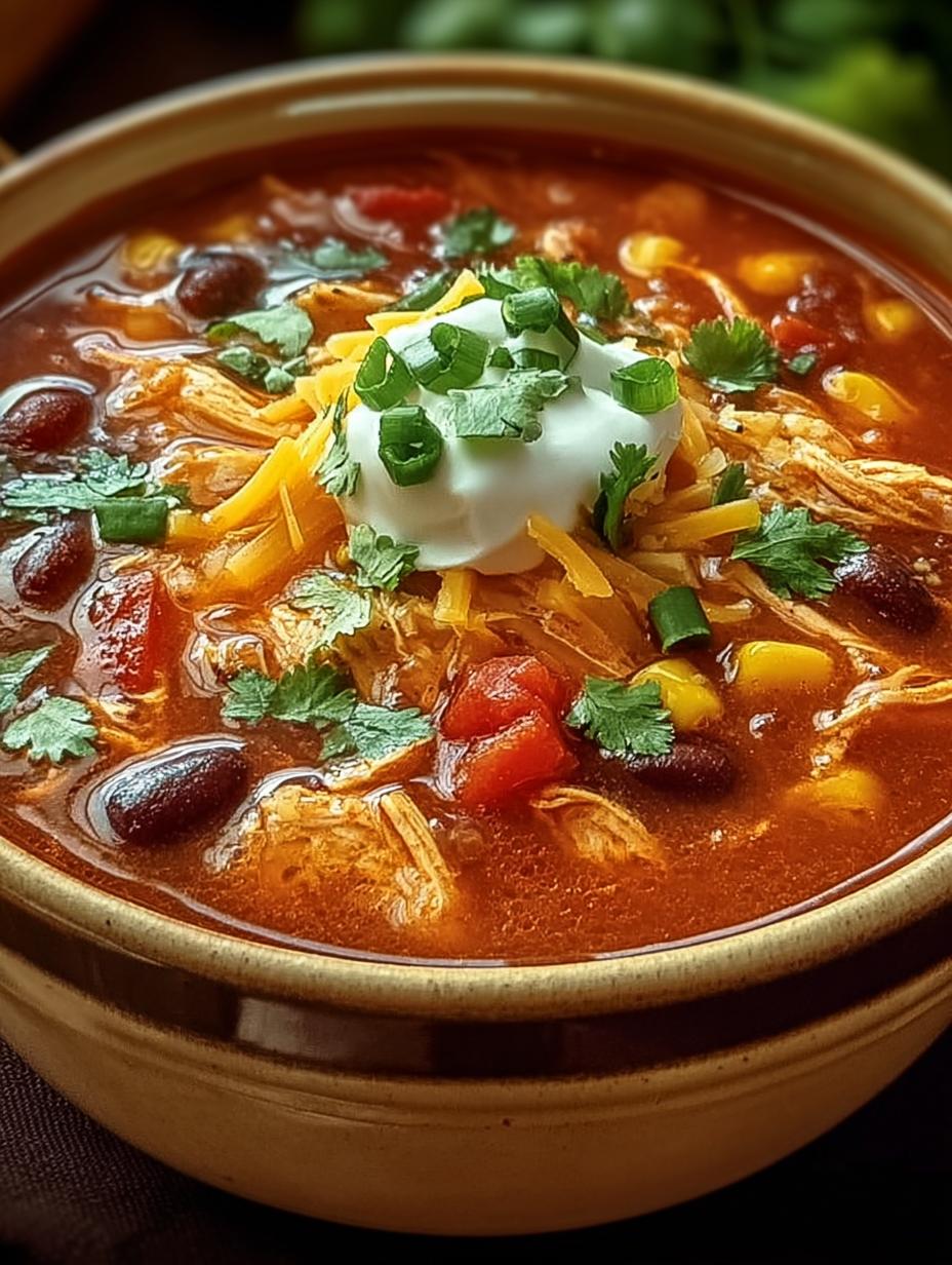 Chicken Enchilada Soup: 7 Comforting Flavors to Savor - Chicken Enchilada Soup - additional detail