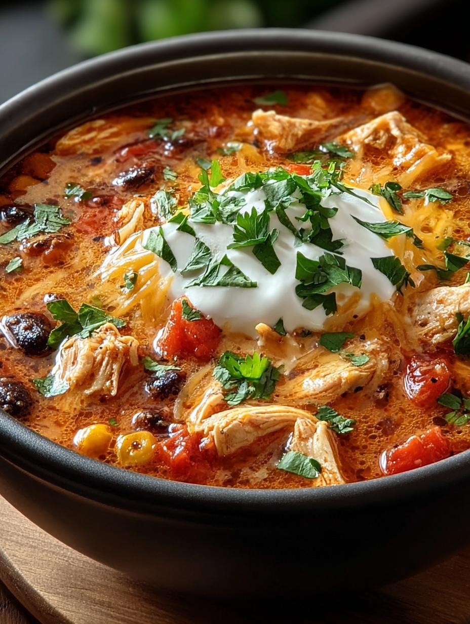 Chicken Enchilada Soup Full of Flavor in 45 Minutes 4 Chicken Enchilada Soup Full of Flavor in 45 Minutes - Chicken Enchilada Soup Full - main visual representation