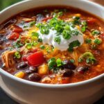 Chicken Enchilada Soup Full