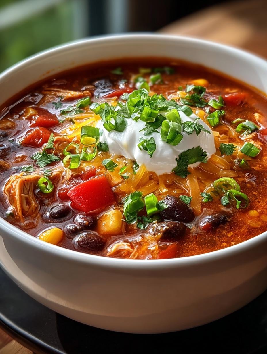 Chicken Enchilada Soup Full