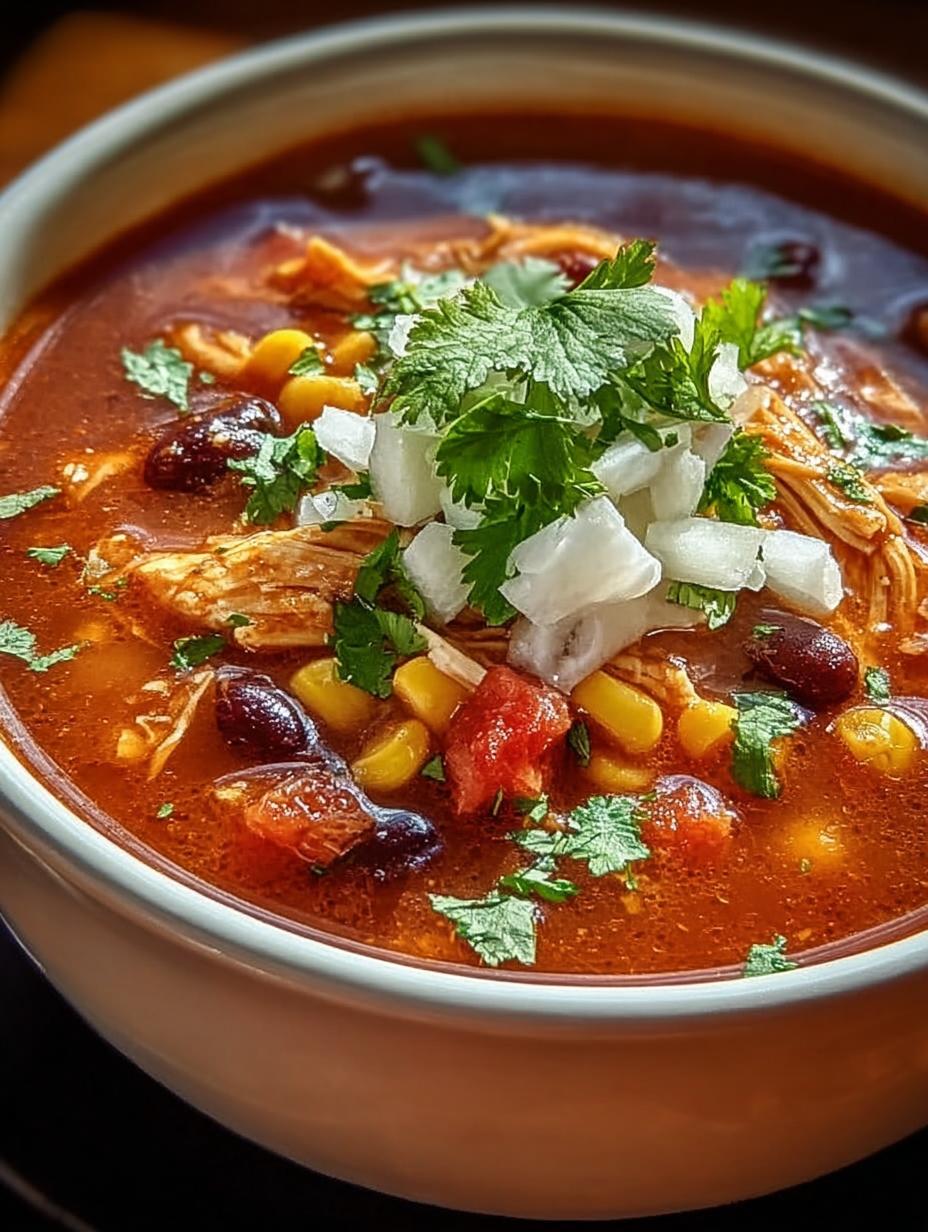 Chicken Enchilada Soup