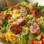 Chicken Sausage Orzo