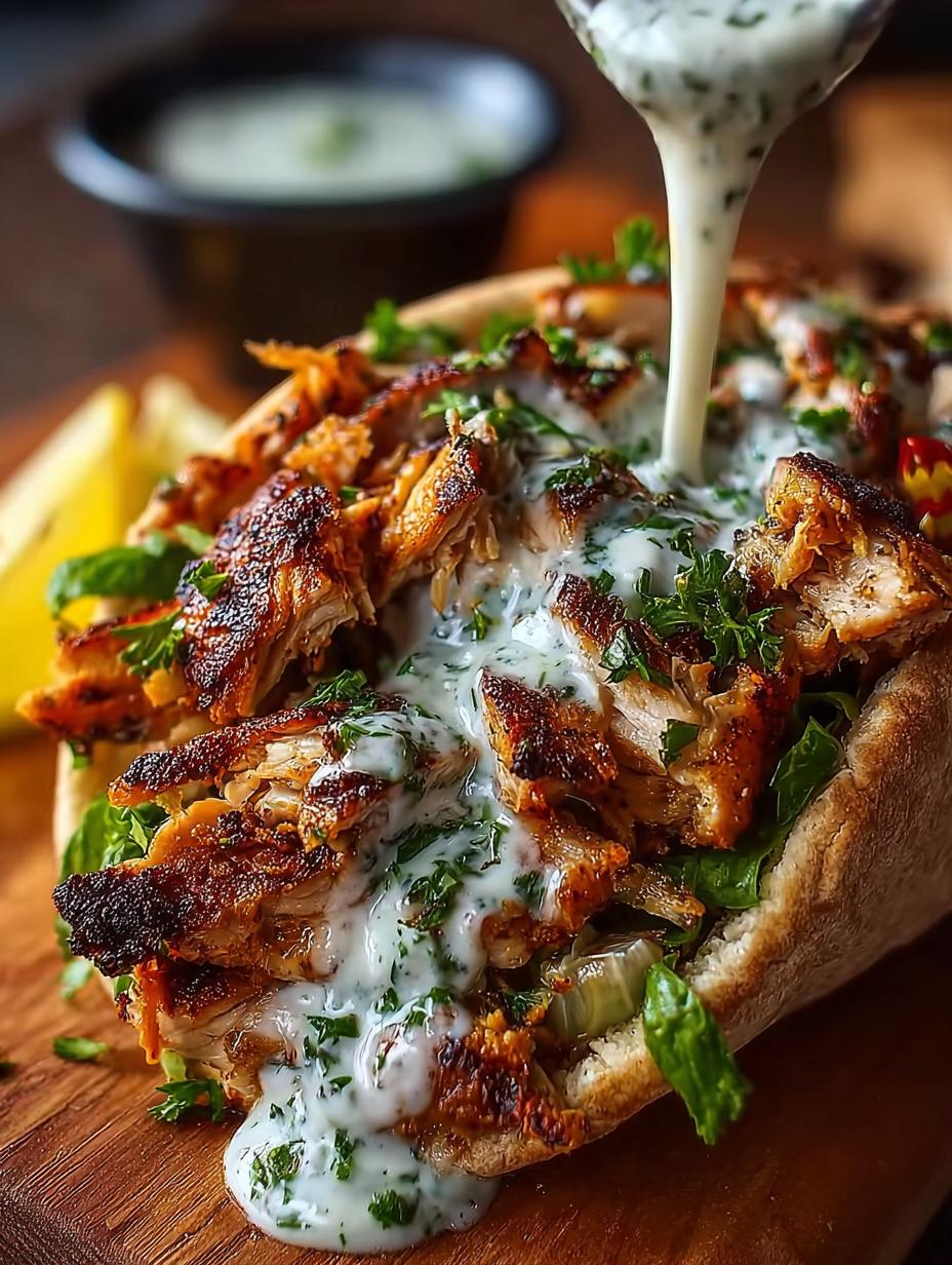 Chicken Shawarma with Garlic: 7 Steps to Perfection - Chicken Shawarma with Garlic - main visual representation