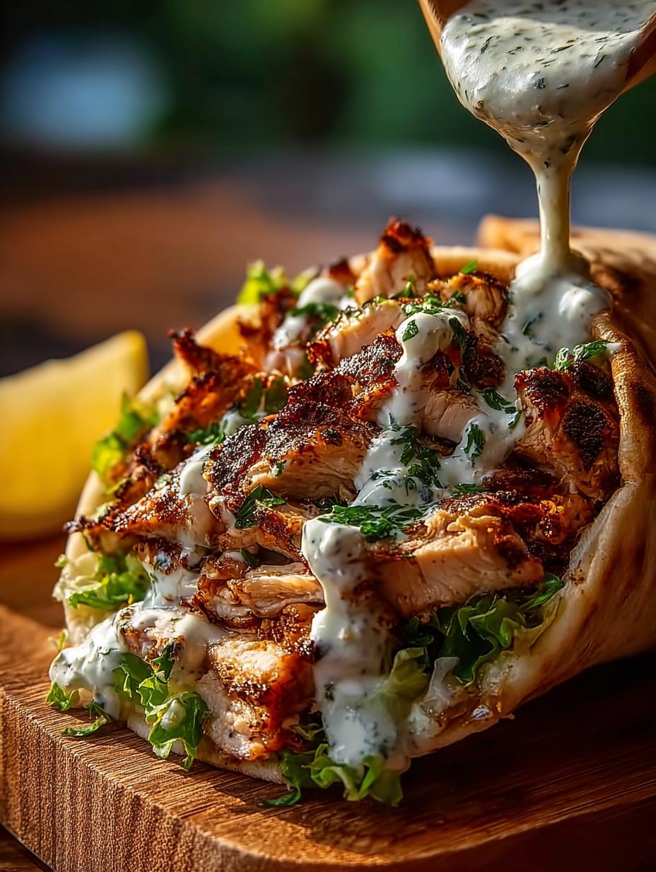 Chicken Shawarma with Garlic: 7 Steps to Perfection - Chicken Shawarma with Garlic - additional detail