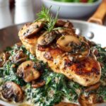 Chicken Spinach Mushroom