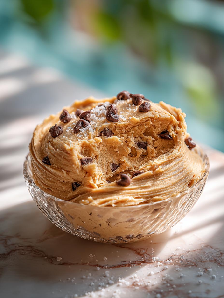 Chickpea Cookie Dough: 15-Minute Vegan Delight 5 Chickpea Cookie Dough: 15-Minute Vegan Delight - Chickpea Cookie Dough - additional detail