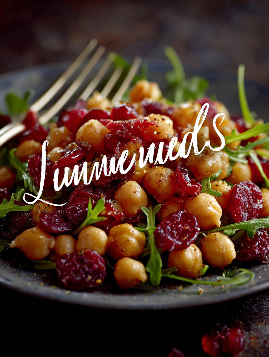 Chickpea Cranberry Salad: 5 Reasons to Love This Recipe - Chickpea Cranberry Salad - additional detail