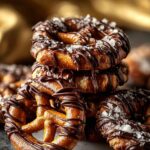 Chocolate Espresso Pretzels