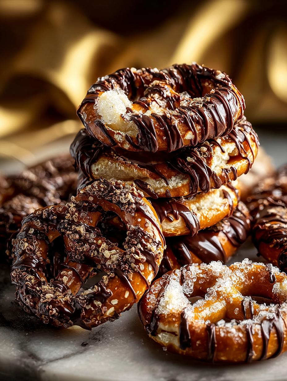 Chocolate Espresso Pretzels: 7 Irresistible Sweet Treats - Chocolate Espresso Pretzels - additional detail