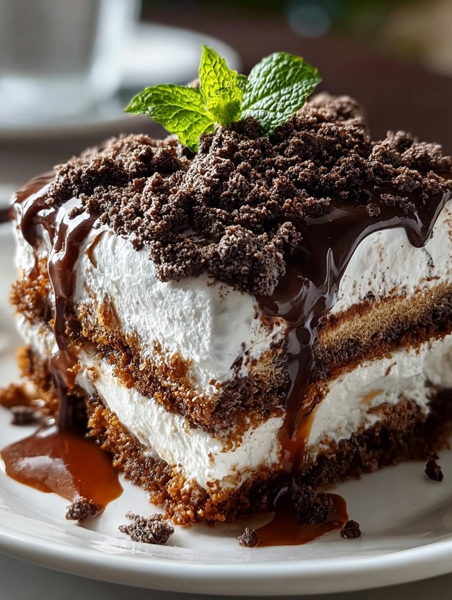 Decadent Chocolate Lasagna: 12 Layers of Delight - Chocolate Lasagna - additional detail