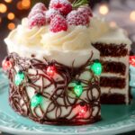 Christmas Light Cake