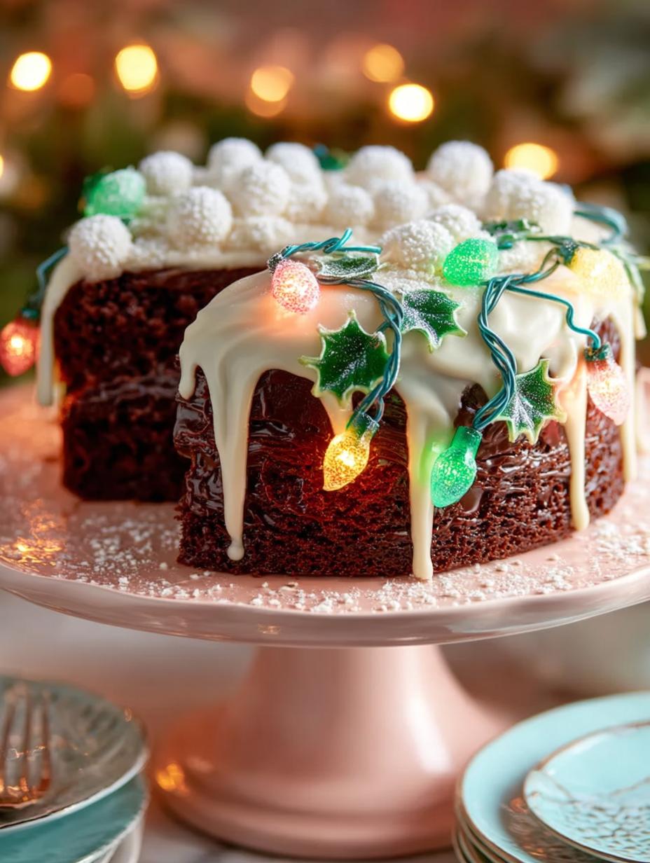 Christmas Light Cake: A Festive Delight for Celebrations - Christmas Light Cake - additional detail