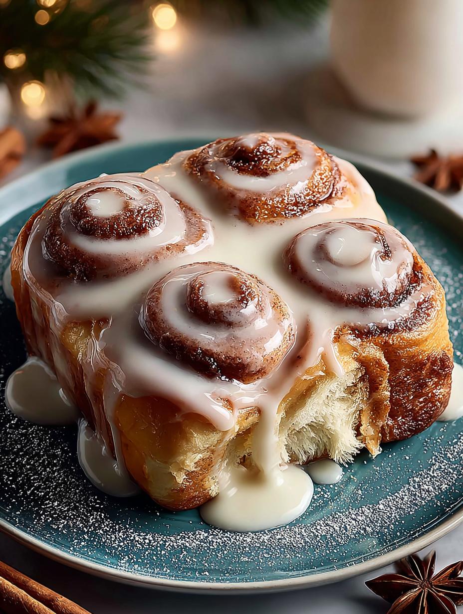 Christmas Morning Cinnamon Rolls