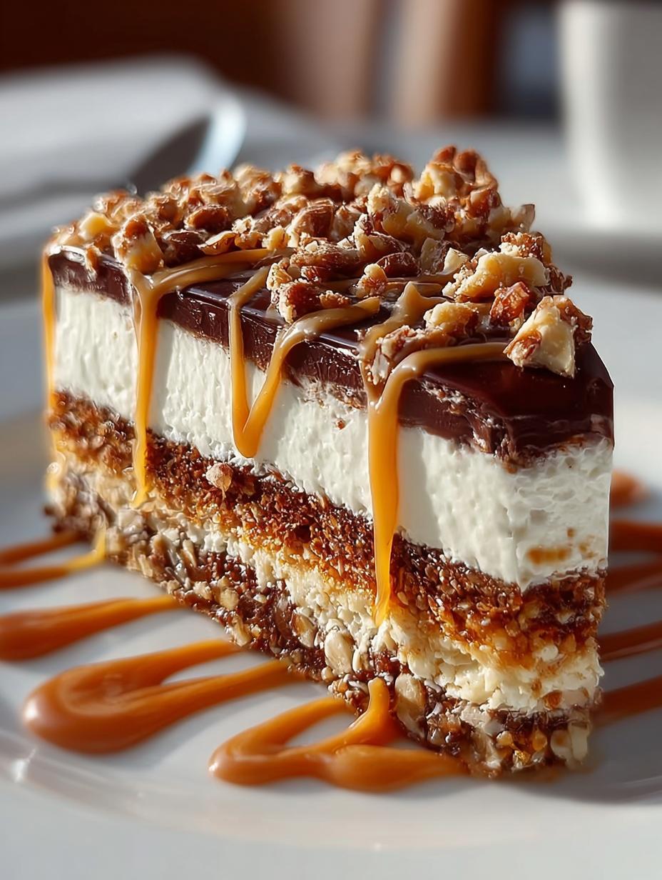 Irresistible Christmas Toffee Crunch Cake fresh from the oven on a cooling rack