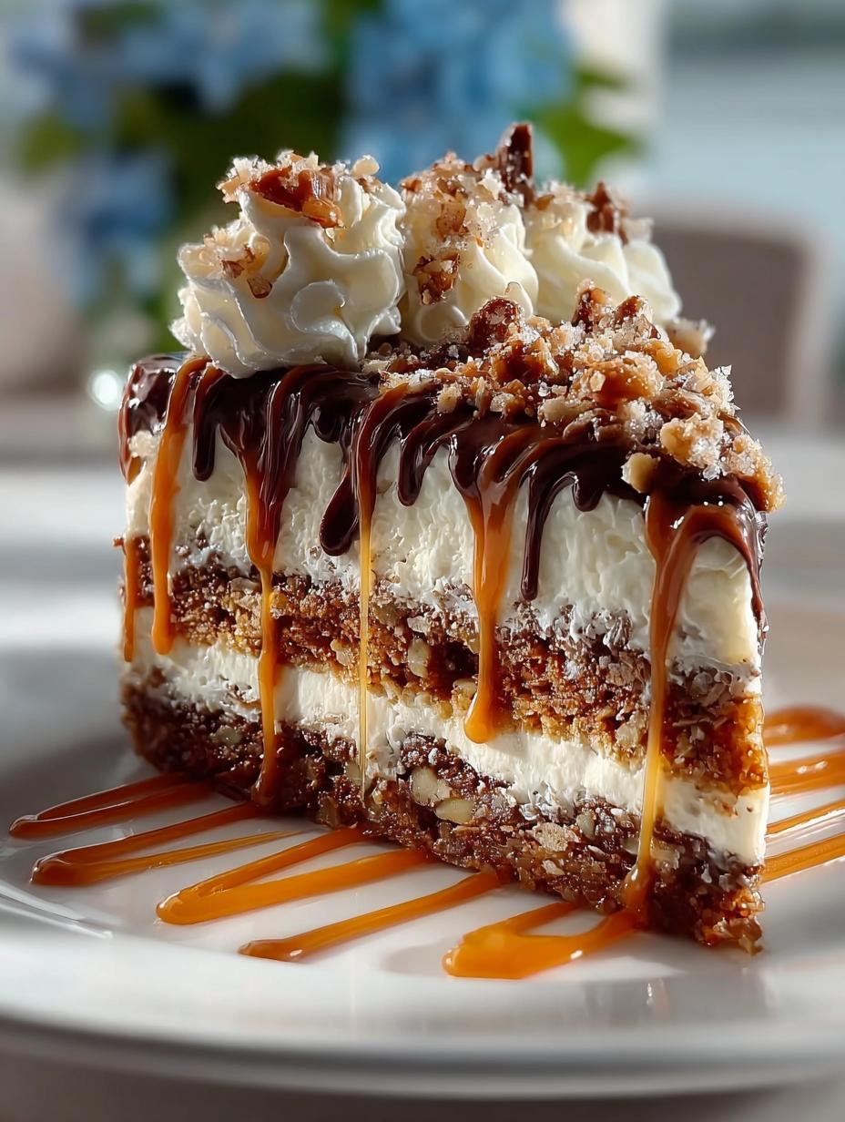 Christmas Toffee Crunch Cake