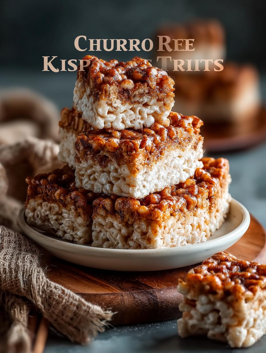 Delicious Churro Rice Krispie Treats Recipe to Savor - Churro Rice Krispie Treats - main visual representation