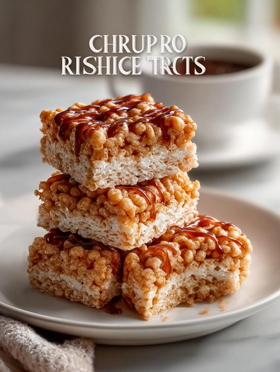 Delicious Churro Rice Krispie Treats Recipe to Savor - Churro Rice Krispie Treats - additional detail