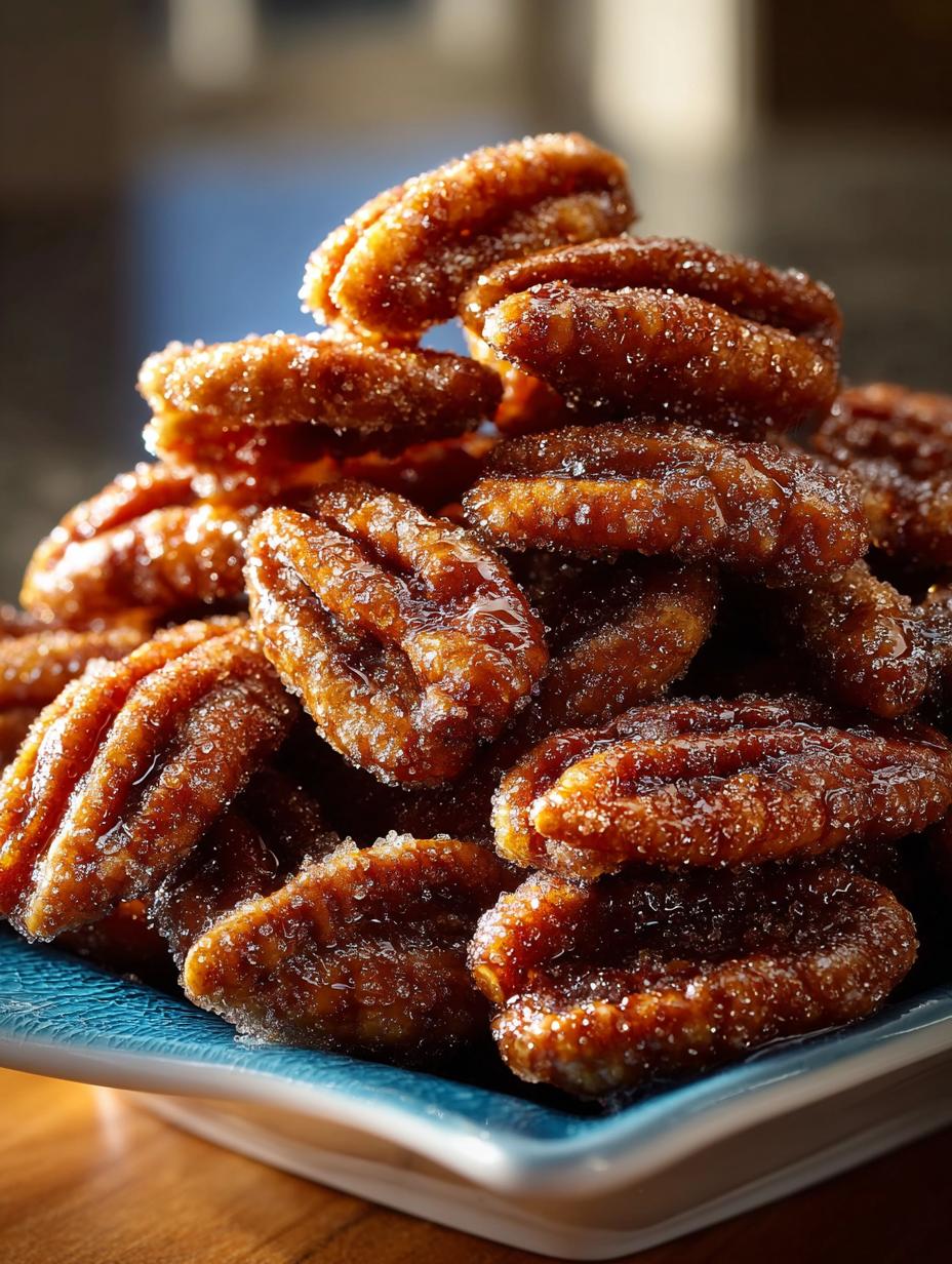 30-Minute Cinnamon Sugar Candied Pecans Recipe 4 30-Minute Cinnamon Sugar Candied Pecans Recipe - Cinnamon Sugar Candied Pecans - main visual representation
