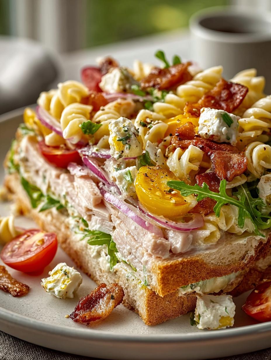 Club Sandwich Pasta Salad