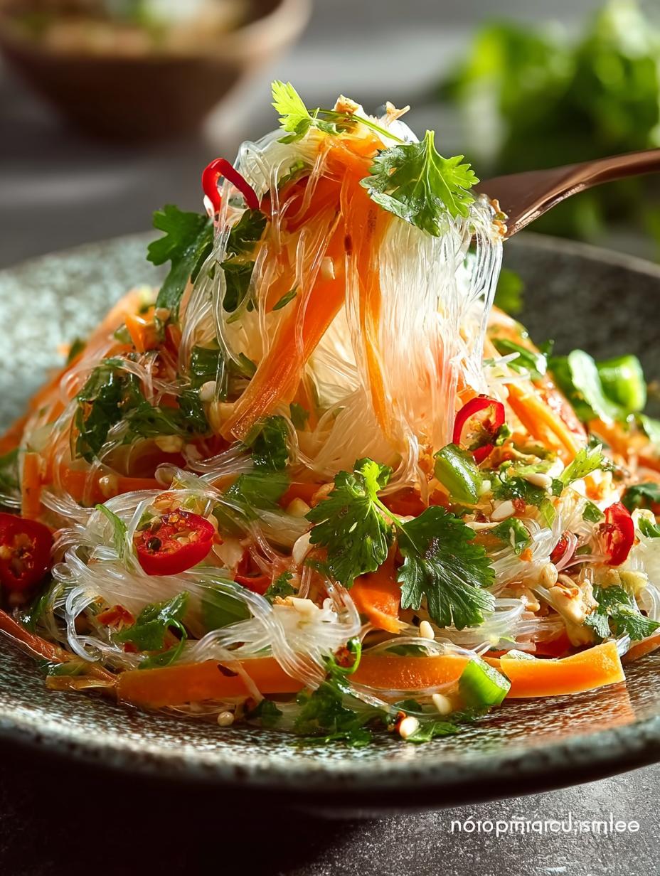 Cook Noodle Salad with Tangy Dressing for Any Occasion 5 Cook Noodle Salad with Tangy Dressing for Any Occasion - Cook Noodle Salad with - additional detail