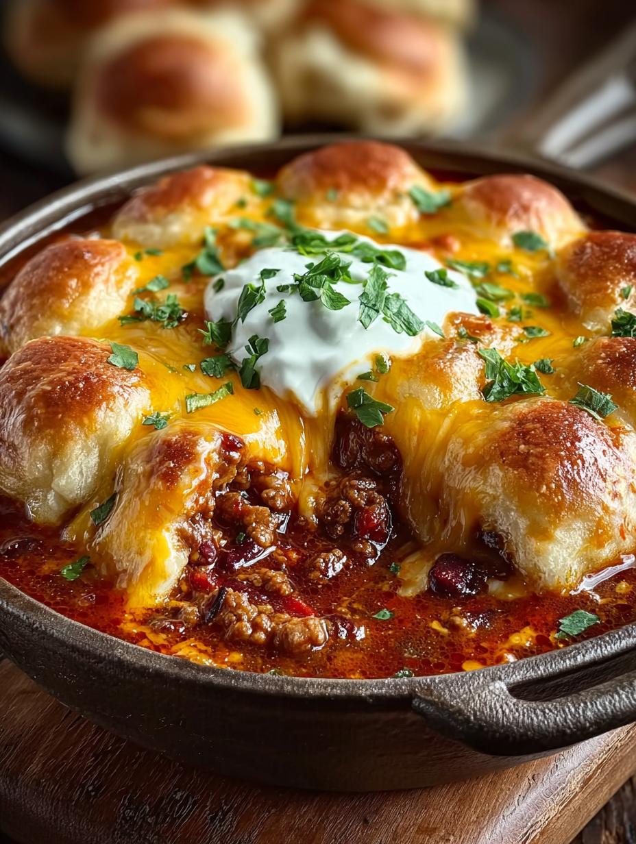 Cozy Bowl Chili Queso