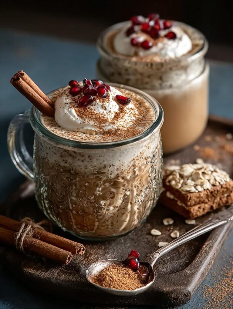Cozy Gingerbread Protein Overnight