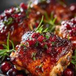 Cranberry Baked Chicken Thighs