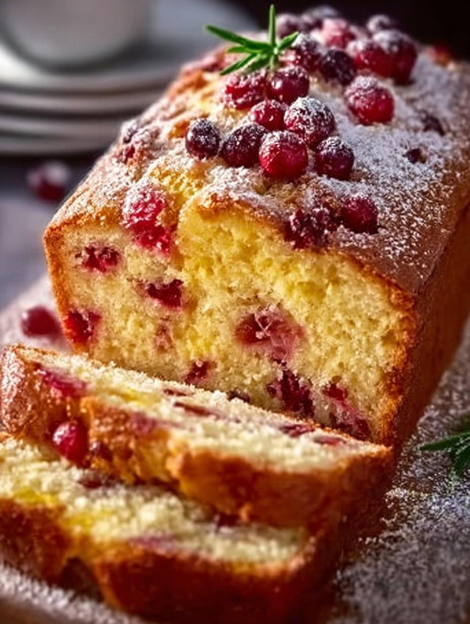 Cranberry Orange Loaf